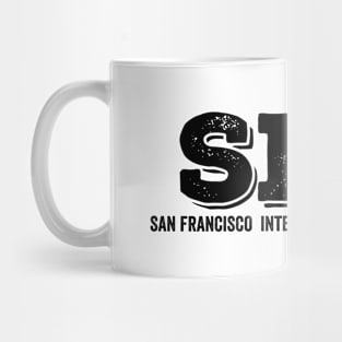 SFO San Francisco International US Airport Code Mug